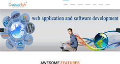 Desktop Screenshot of businessinfoindia.com